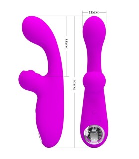 PRETTY LOVE SKYLAR VIBRADOR ESTIMULADOR PURPURA