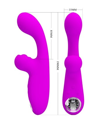 PRETTY LOVE SKYLAR VIBRADOR ESTIMULADOR PURPURA