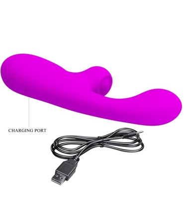 PRETTY LOVE SKYLAR VIBRADOR ESTIMULADOR PURPURA
