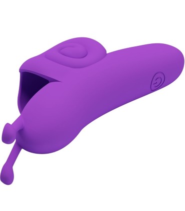 PRETTY LOVE SNAIL PODEROSO ESTIMULADOR DE DEDO MORADO