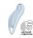 SATISFYER POCKET PRO 1 ESTIMULADOR CLITORIS AZUL CLARO