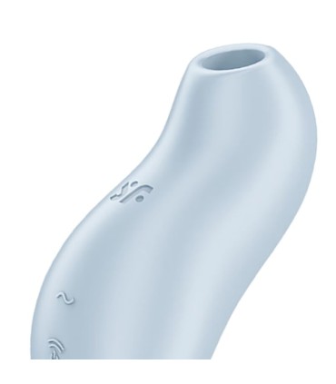 SATISFYER POCKET PRO 1 ESTIMULADOR CLITORIS AZUL CLARO