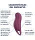 SATISFYER POCKET PRO 1 ESTIMULADOR CLITORIS GRANATE