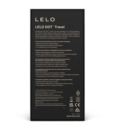 LELO DOT TRAVEL ESTIMULADOR DE CLITORIS ROSA