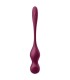 SATISFYER LOVE BIRDS VARY BOLAS VIBRADORES APP GRATUITA ROJO VINO