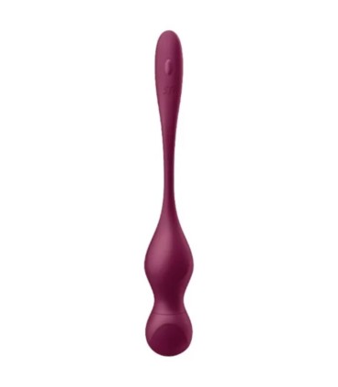 SATISFYER LOVE BIRDS VARY BOLAS VIBRADORES APP GRATUITA ROJO VINO