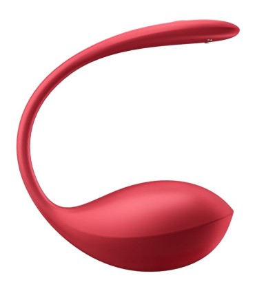 SATISFYER SHINY PETAL ESTIMULADOR PUNTO G CONTROL REMOTO ROJO APP GRATUITA