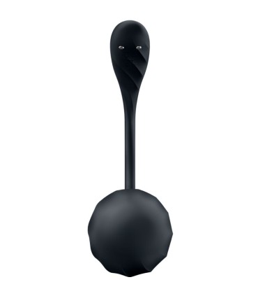 SATISFYER RIBBED PETAL ESTIMULADOR PUNTO G CONTROL REMOTO NEGRO APP GRATUITA