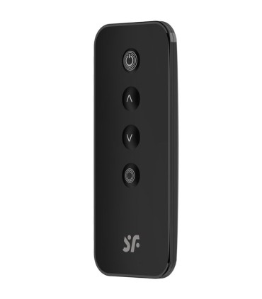 SATISFYER RIBBED PETAL ESTIMULADOR PUNTO G CONTROL REMOTO NEGRO APP GRATUITA