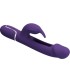 PRETTY LOVE KAMPAS VIBRADOR RABBIT 3 EN 1 MULTIFUNCION CON LENGUA VIOLETA
