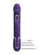 PRETTY LOVE KAMPAS VIBRADOR RABBIT 3 EN 1 MULTIFUNCION CON LENGUA VIOLETA