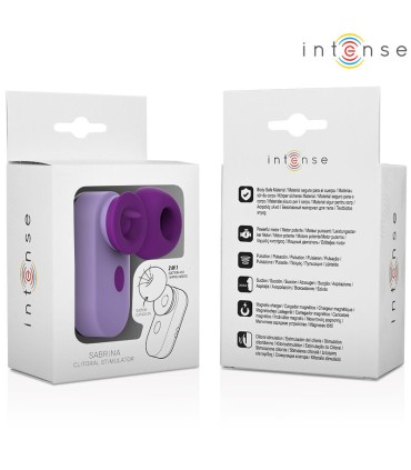 INTENSE SABRINA TRAVEL SET ESTIMULADOR DE CLITORIS VIOLETA