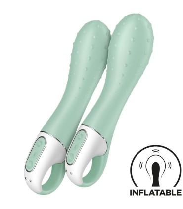 SATISFYER AIR PUMP VIBRADOR 3 INFLABLE PUNTO G MENTA