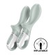 SATISFYER AIR PUMP BOOTY 3 VIBRADOR ANAL INFLABLE VERDE GRIS
