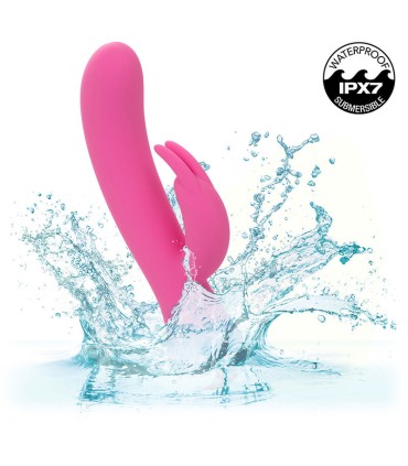 CALEXOTICS FIRST TIME VIBRADOR RABBIT RECARGABLE ROSA