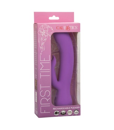 CALEXOTICS FIRST TIME VIBRADOR COMPLACIENTE RECARGABLE MORADO