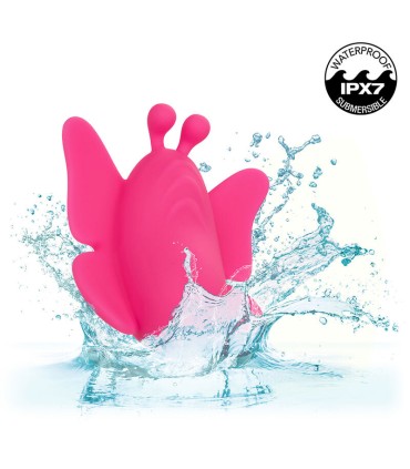 CALEXOTICS NEON VIBES THE FLUTTER VIBE ESTIMULADOR 10 VIBRACIONES ROSA