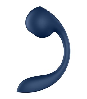 SATISFYER PRO WAVE 4 ESTIMULADOR PUNTO G AIR PULSE APLICACION GRATUITA AZUL OSCURO