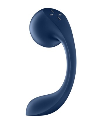SATISFYER PRO WAVE 4 ESTIMULADOR PUNTO G AIR PULSE APLICACION GRATUITA AZUL OSCURO