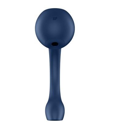 SATISFYER PRO WAVE 4 ESTIMULADOR PUNTO G AIR PULSE APLICACION GRATUITA AZUL OSCURO
