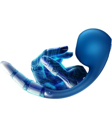 SATISFYER PRO WAVE 4 ESTIMULADOR PUNTO G AIR PULSE APLICACION GRATUITA AZUL OSCURO