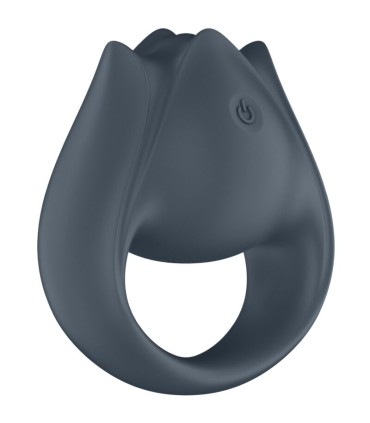 SATISFYER PERFECT PAIR 2 MULTIVIBRADOR 2 EN 1 ANILLO PARA PENE ESTIMULADOR DE DEDO GRIS