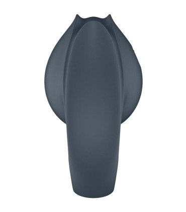 SATISFYER PERFECT PAIR 2 MULTIVIBRADOR 2 EN 1 ANILLO PARA PENE ESTIMULADOR DE DEDO GRIS