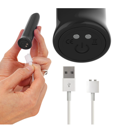 INTENSE TODRICK BALA ESTIMULADORA DE CLITORIS NEGRO