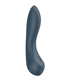 SATISFYER G SPOT WAVE 4 VIBRADOR 12 PROGRAMAS DE VIBRACION GRIS OSCURO