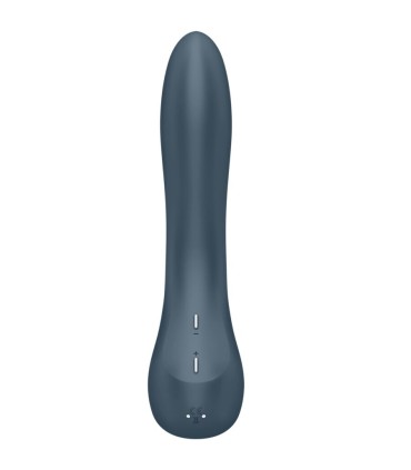 SATISFYER G SPOT WAVE 4 VIBRADOR 12 PROGRAMAS DE VIBRACION GRIS OSCURO