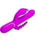 PRETTY LOVE CAMMY TRIPLE VIBRADOR MULTIFUNCION 4 EN 1 ROSA
