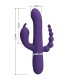 PRETTY LOVE CAMMY TRIPLE VIBRADOR MULTIFUNCION 4 EN 1 MORADO