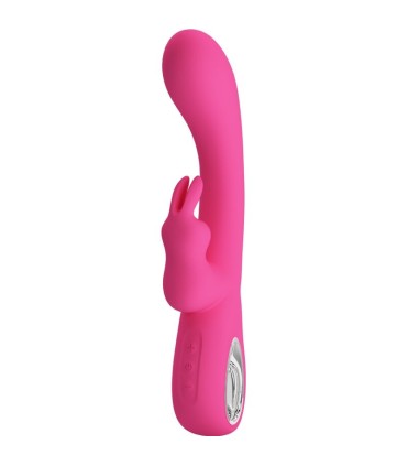 PRETTY LOVE NOVAK VIBRADOR RABBIT 12 VIBRACIONES ROSA