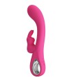 PRETTY LOVE - NOVAK VIBRADOR RABBIT 12 VIBRACIONES ROSA