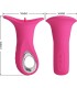 PRETTY LOVE CLYDE VIBRADOR ORAL LENGUA VIBRADORA 12 VIBRACIONES ROSA