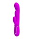 PRETTY LOVE SHANIA TRIPLE VIBRADOR RABBIT MULTIFUNCION ROSA
