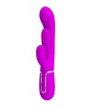 PRETTY LOVE - SHANIA TRIPLE VIBRADOR RABBIT MULTIFUNCIÓN ROSA