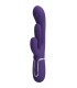 PRETTY LOVE SHANIA TRIPLE VIBRADOR RABBIT MULTIFUNCION MORADO