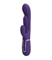 PRETTY LOVE - SHANIA TRIPLE VIBRADOR RABBIT MULTIFUNCIÓN MORADO