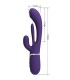 PRETTY LOVE SHANIA TRIPLE VIBRADOR RABBIT MULTIFUNCION MORADO