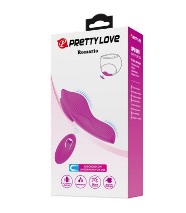 PRETTY LOVE ROMARIO ESTIMULADOR LAY ON CLITORIS CONTROL REMOTO ROSA