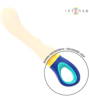 INTENSE SHAGGY VIBRADOR PUNTO G AMARILLO