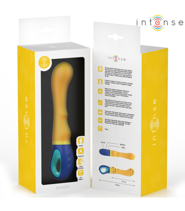 INTENSE SHAGGY VIBRADOR PUNTO G AMARILLO