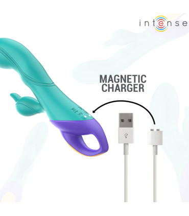 INTENSE FRED VIBRADOR RECARGABLE RABBIT AZUL