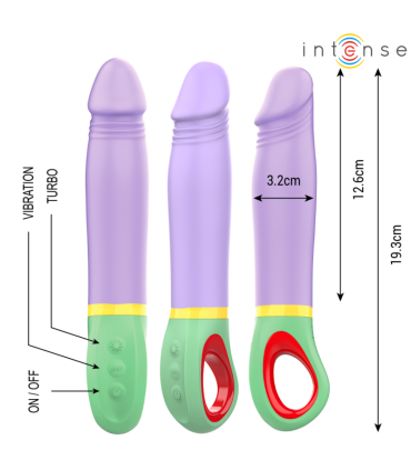 INTENSE VELMA VIBRADOR CLASICO MORADO