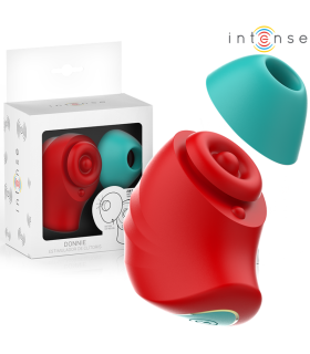 INTENSE DONNIE ESTIMULADOR CLITORIS ROJO VERDE