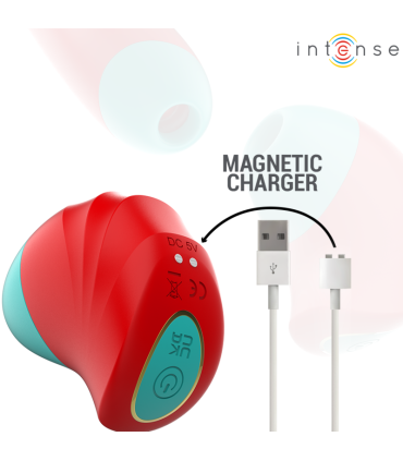 INTENSE DONNIE ESTIMULADOR CLITORIS ROJO VERDE