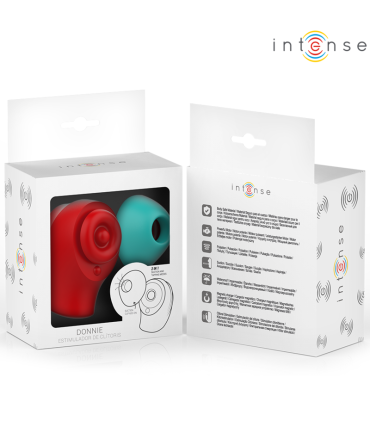INTENSE DONNIE ESTIMULADOR CLITORIS ROJO VERDE