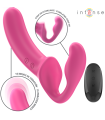 INTENSE - AMY VIBRADOR DOBLE 20 CM ROSA CONTROL REMOTO