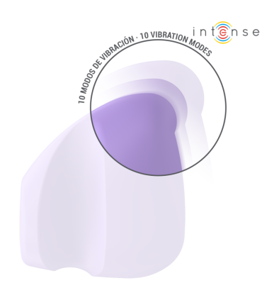 INTENSE URSULA ESTIMULADOR 10 VIBRACIONES MORADO